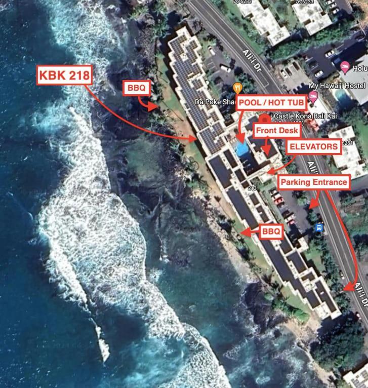 Oceanfront 1 Bedroom 2 Bathroom With Large Lanai - Kona Bali Kai 218 Kailua-Kona Exterior photo